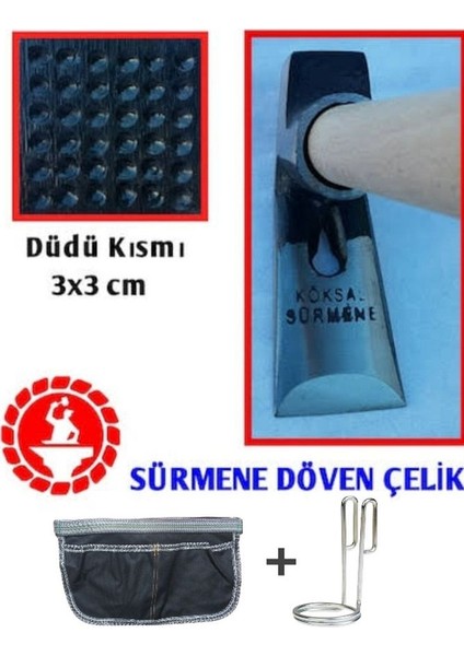 Usta Keser Saplı Sürmene Dövme Köksal Usta Keser Branda Çivi Önlük Keserlik