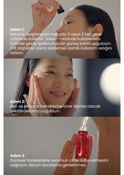 Aydınlatıcı C+E Vitamini Serum 30ML Yenileyici Eşitleyici Pürüzsüz Görünüm & Nemlendirici Etkili modelleri