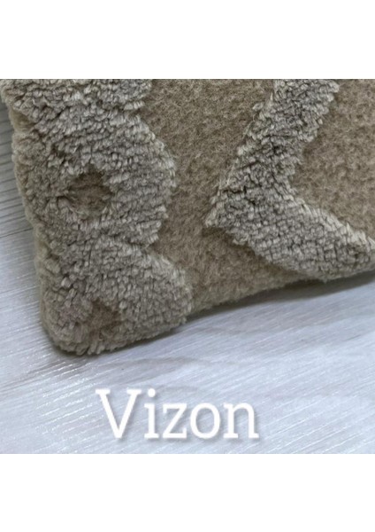 Örgü Model Kumaştan Welsoft Lastikli Halı Örtüsü fiyatları