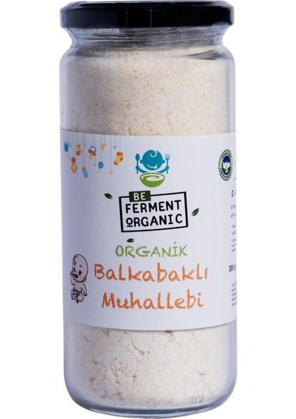 Beferment Organik Balkabaklı Bebek Muhallebisi 300 G