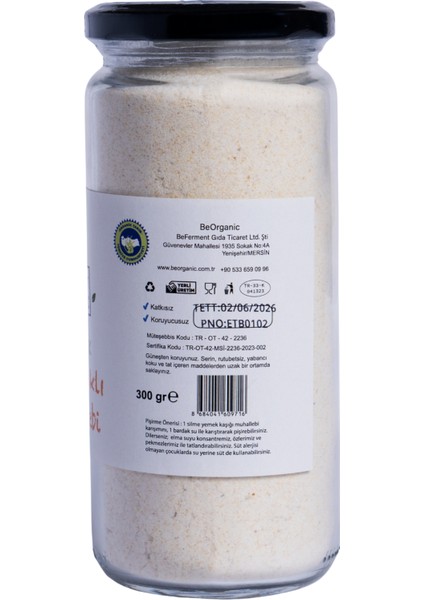 Beferment Organik Balkabaklı Bebek Muhallebisi 300 G fiyatları