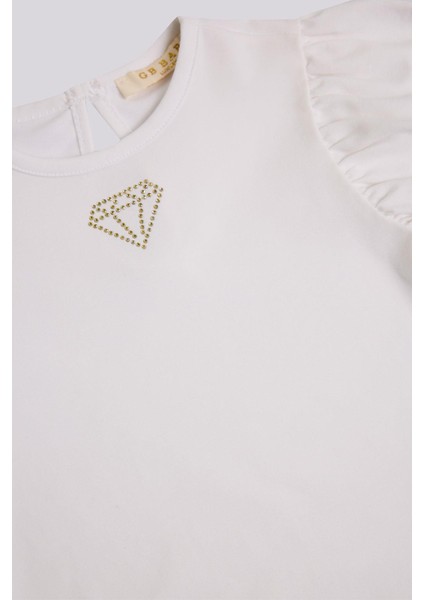 Bg Store Kız Çocuk Beyaz Bluz modelleri