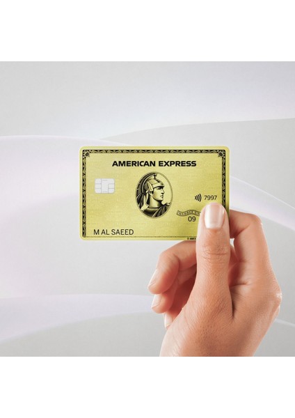 American Express 3'lü Set Kredi Kartı & Akbil Sticker Premium Kaplama 3 Renk Bir Arada