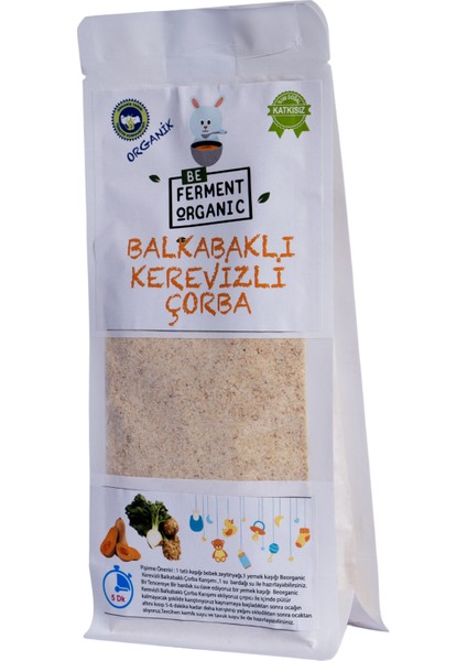 Organik Balkabaklı Kerevizli Çorba 180 gr fiyatları