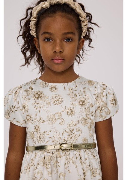 Bg Store Kız Çocuk Desenli Elbise modelleri