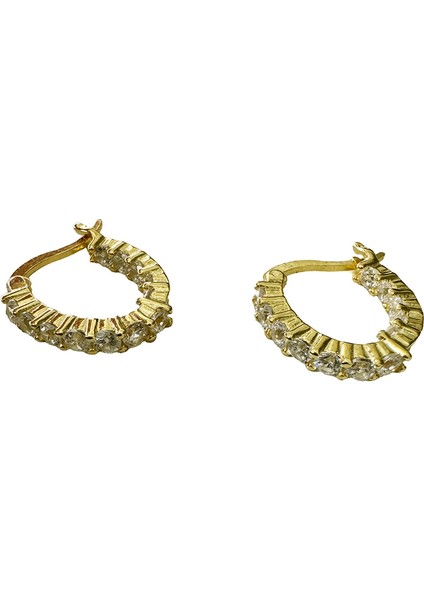 Halka Gümüş Küpe MS3219, 925 Ayar Gümüş, Ithal Ürün