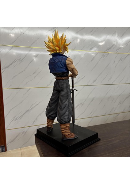 Dragon Ball Çevresel Sonsuzluk Savaşçısı Trunks Figür Model Süsleri Heykel Hediyesi (Yurt Dışından) fırsatları