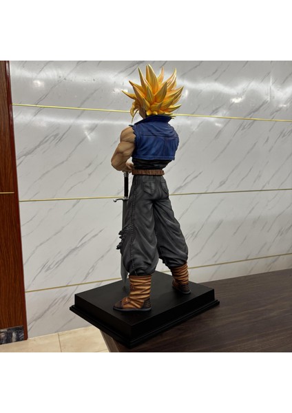 Dragon Ball Çevresel Sonsuzluk Savaşçısı Trunks Figür Model Süsleri Heykel Hediyesi (Yurt Dışından) indirimleri