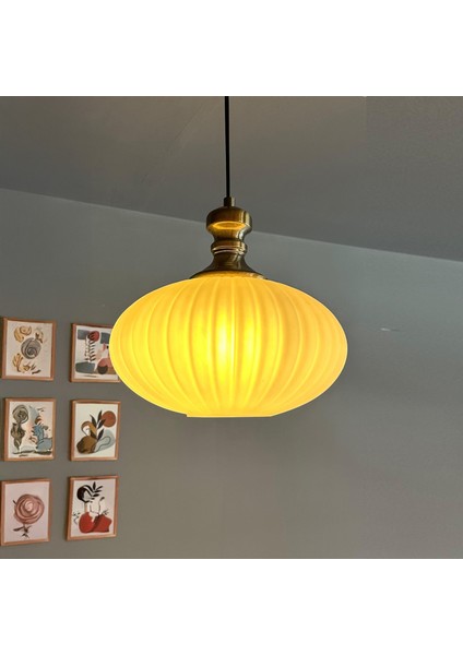 Elegant Beyaz Cam Tekli Avize Eskitme Knob Tokmak Başlık Sarkıt Lamba Restoran Salon Aydınlatma