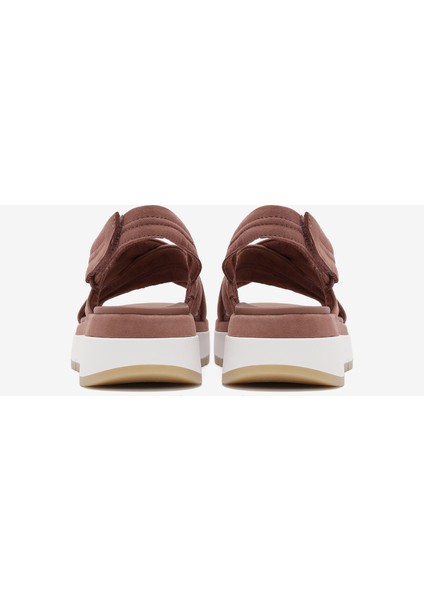 Kadın Mauve Suede Sandalet