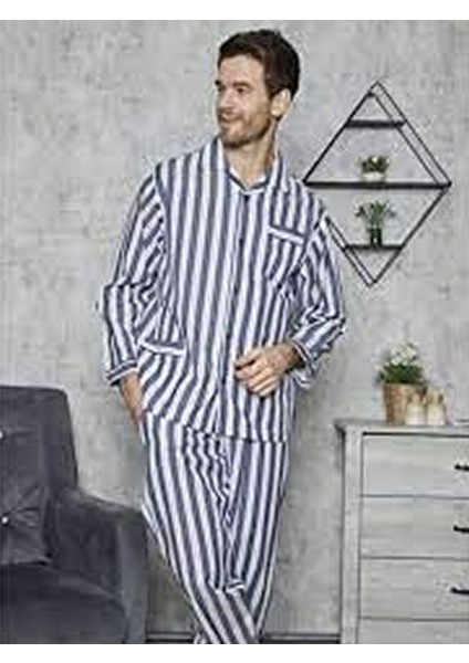 Boy Çizgili Gaffur Pijama Takım 4007