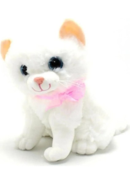 Berattoys 30 cm Sesli Peluş Kedi Miyavlayan Pelüş Kedi Peluş Oyuncak Kedi 30*11*8cm (Yurt Dışından)