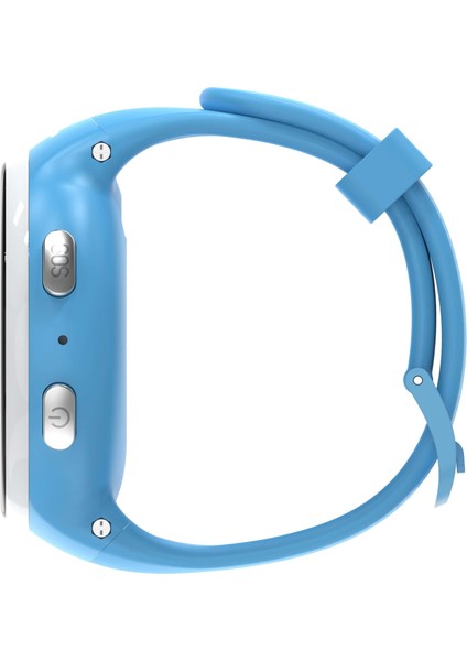 Round Akıllı Çocuk Saati - Blue