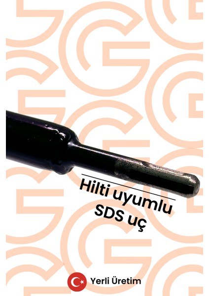 Hilti Uyumlu Toprak Burgu 60X10