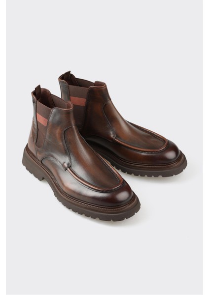 Siyah Deri Erkek Günlük Bot fiyatları