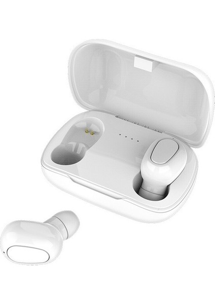 L-21 9d Ses Efektleri Bluetooth 5.0 Touch Kablosuz Bluetooth Kulaklık Şarj Kutusu, Hd Çağrısını Desteklemek (Yurt Dışından)