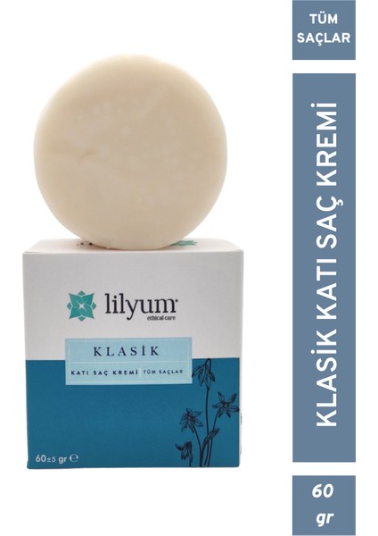 Klasik Katı Saç Kremi 60 gr
