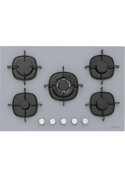 Gri Cam Ankastre Set 4'lü Paket 3457 - CS5365S01 Woklu - BO6503S01 - MW9018S02 Mikrodalga