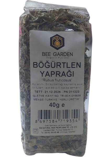Böğürtlen Yaprağı 40 gr