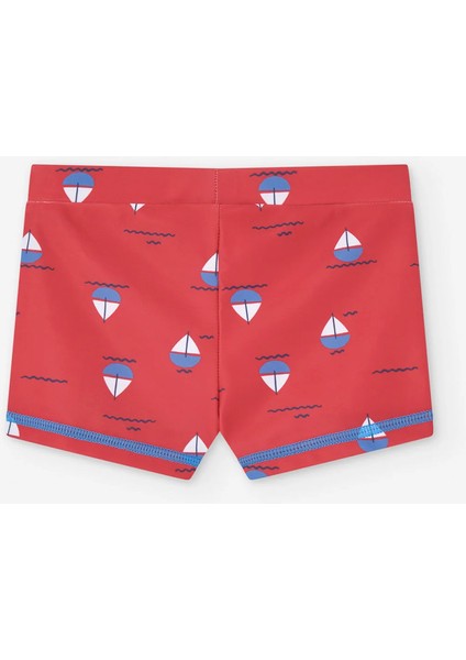 Yelken Desenli Çabuk Kuruyan Esnek Rahat Deniz ve Havuz Için Rahat Erkek Çocuk Mayo fiyatları