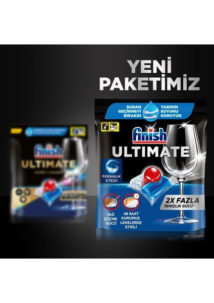 Ultimate Bulaşık Makinesi Deterjanı Kapsül Tablet 105 Adet 15x7