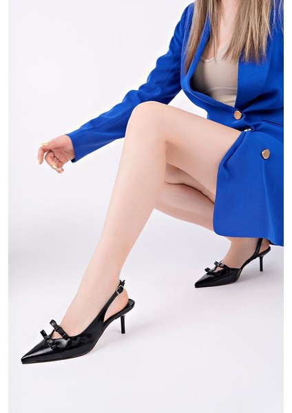Bej Kadın Topuklu Stiletto Günlük Ayakkabı modelleri