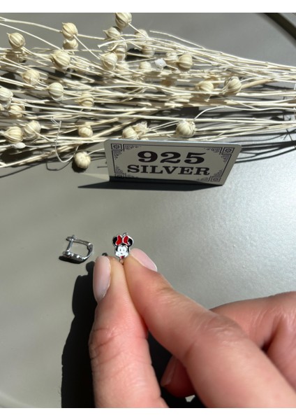 925 Ayar Gümüş Çocuk Küpe