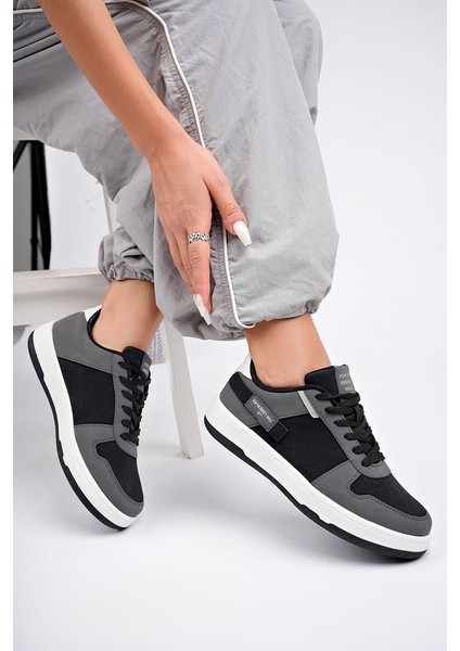 Gri Kadın Günlük Sneaker Ayakkabı