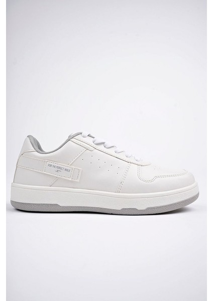 Gri Kadın Günlük Sneaker Ayakkabı