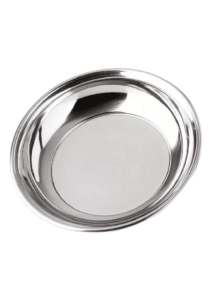 Çelik Yemek Tabağı 19,3 cm Paslanmaz Çelik Tabak