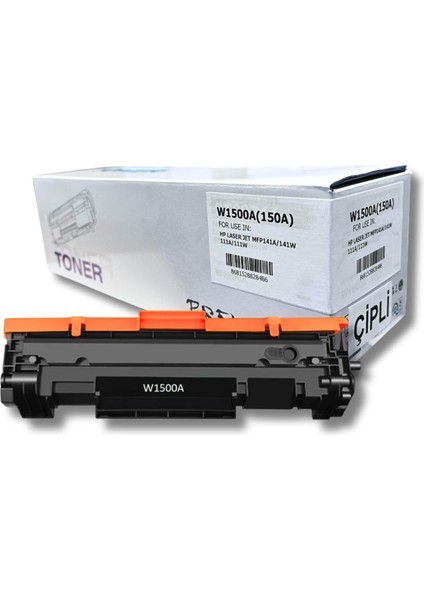Hp W1500(150A) Uyumlu Muadil Toner | M141A/M141W/M111A/M111W |