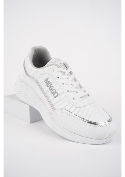 Coco Garantili Kadın Ortopedik Günlük Bağcıklı Şık Rahat Sneaker Spor Ayakkabı