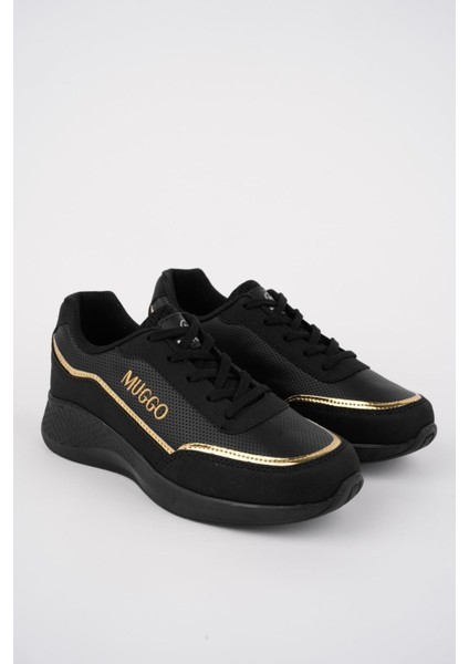 Coco Garantili Kadın Ortopedik Günlük Bağcıklı Şık Rahat Sneaker Spor Ayakkabı