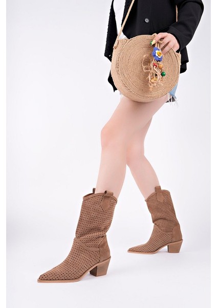 Taba Kadın Şık Günlük Çizme modelleri