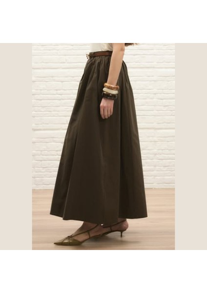 Marina Kemerli Etek - Paraşüt Etek