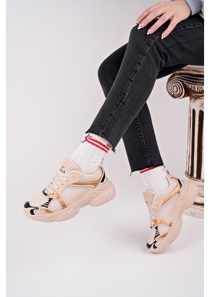 Beyaz Kadın Sneaker Günlük Ayakkabı
