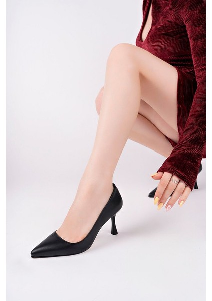 Siyah Kadın Topuklu Stiletto Günlük Ayakkabı fiyatları