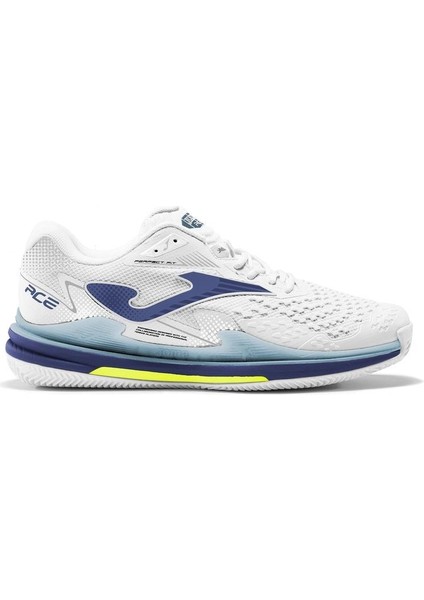 Ace Men 25 Erkek Beyaz Toprak Kort Tenis Ayakkabısı Taces2502c