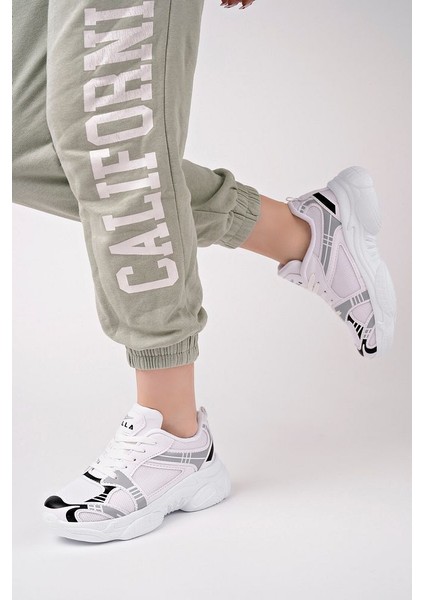 Beyaz Kadın Sneaker Günlük Ayakkabı modelleri