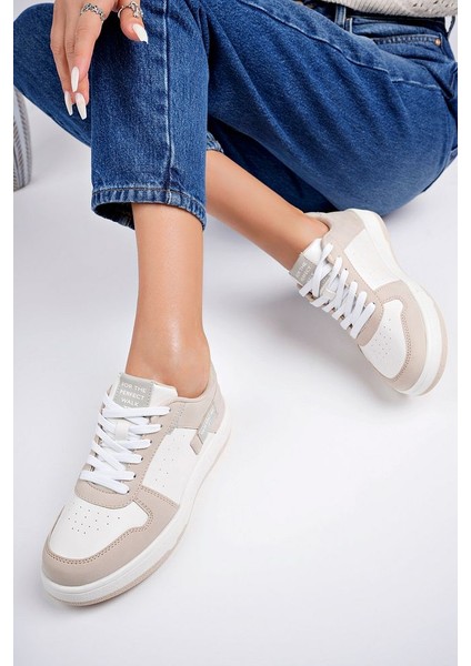 Gri Kadın Günlük Sneaker Ayakkabı