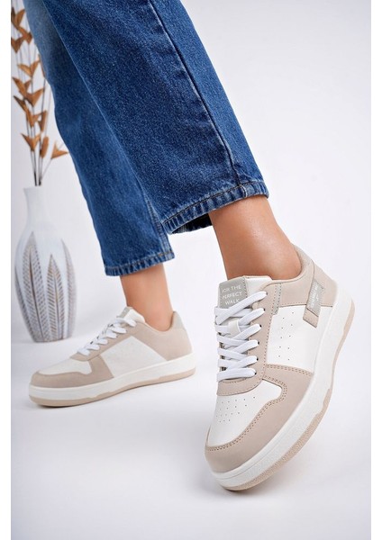 Gri Kadın Günlük Sneaker Ayakkabı
