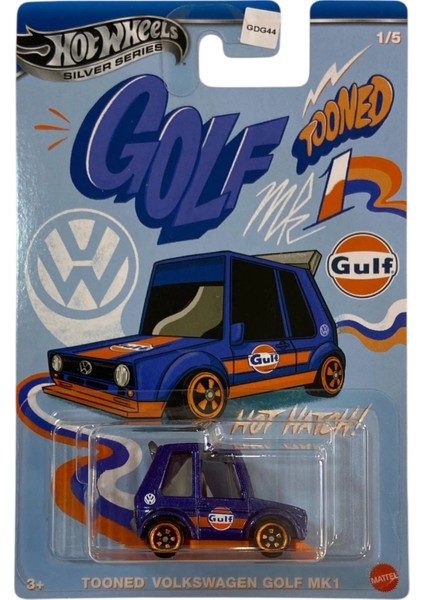 Hot Wheels Tooned Volkswagen Golf Mk1 Racing