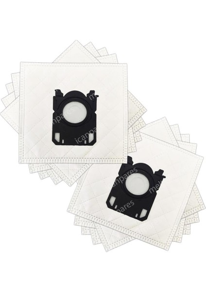 Philips Uyumlu XD8122 Performer LED Süpürge Toz Torbası 10 Adet