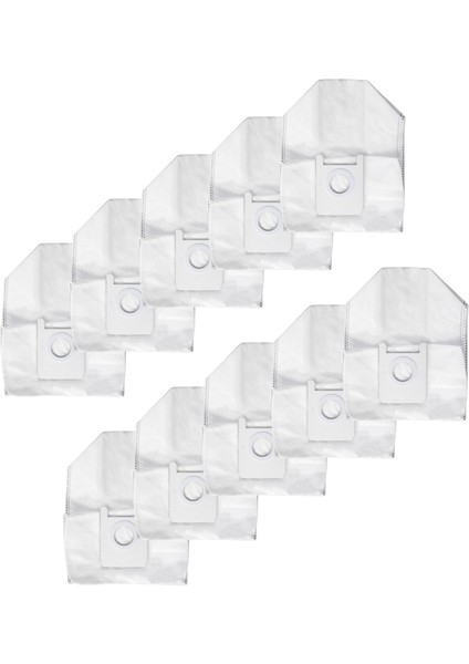 Roidmi ile Uyumlu Eve ve Eve Plus Süpürge 10LU Toz Torbası