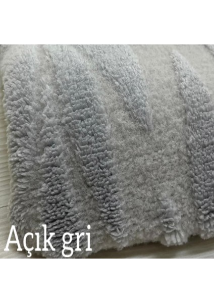 Yaprak Model Kumaştan Welsoft Lastikli Halı Örtüsü