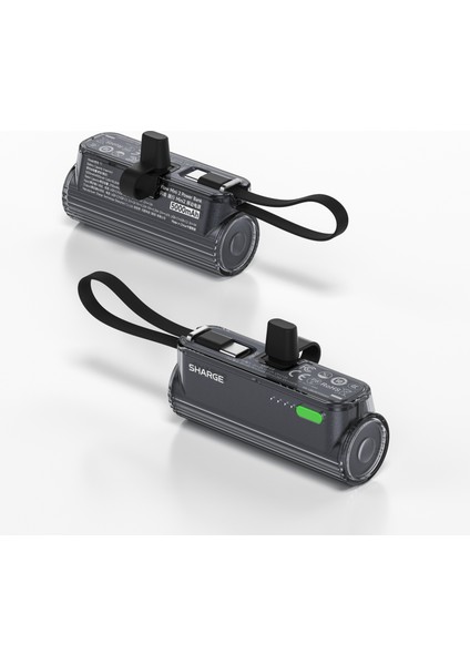 Flow Mini - Kompakt ve Hızlı Taşınabilir Powerbank - Siyah