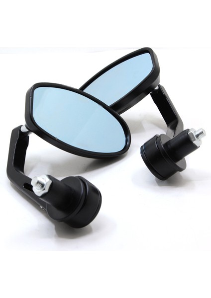 Motosiklet Universal Gidon Aynası Mavi Cam