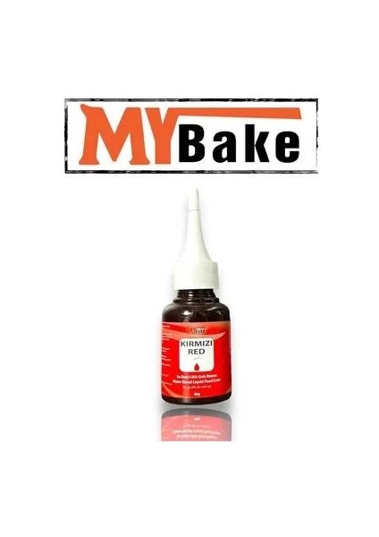 My Bake Sıvı Gıda Boyası 60 gr Kırmızı
