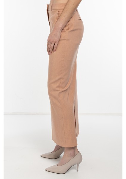 Moka Fit Kalem Midi Etek