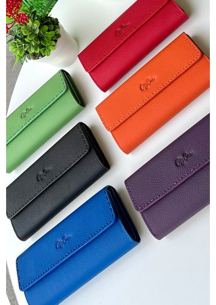 Hilton Mint Yeşil Hakiki Deri Örgü Detaylı Kadın Cüzdan indirimleri